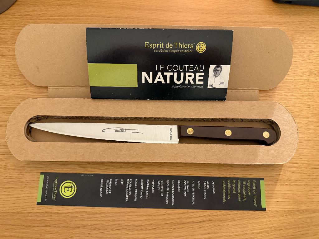 Couteau “Nature” Esprit de Thiers - Édition limitée, Enlèvement ou Envoi
