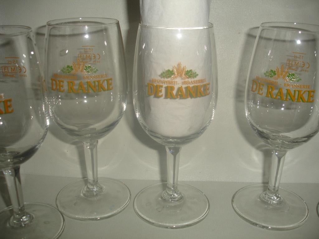 Proefglazen De Ranke, 15cl, brij. De Ranke, Ophalen of Verzenden, Nieuw, Glas of Glazen, Overige merken