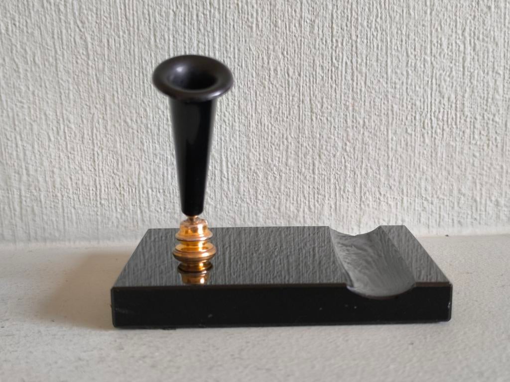 Stijlvolle vintage pennenstandaard, Antiek en Kunst, Ophalen of Verzenden