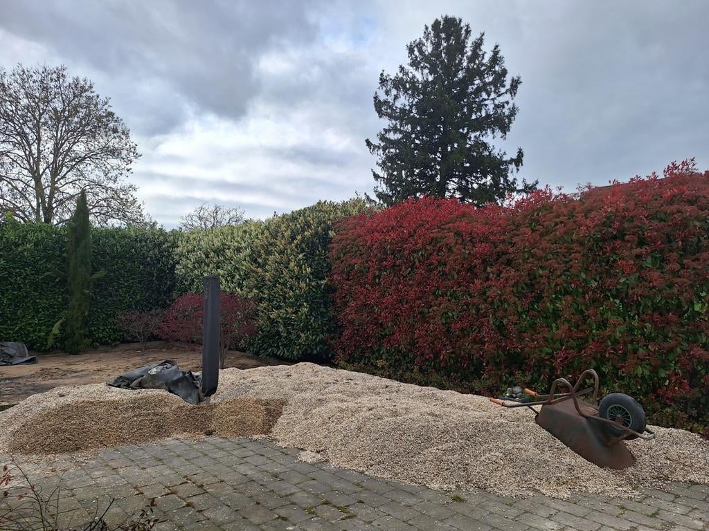 Galets beiges gratuits pour 150m2, Jardin & Terrasse, Sable, Enlèvement