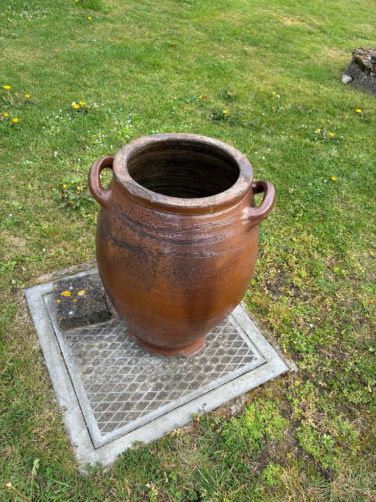 Oude smoutpot, Overige materialen, Gebruikt, Rond, Ophalen of Verzenden