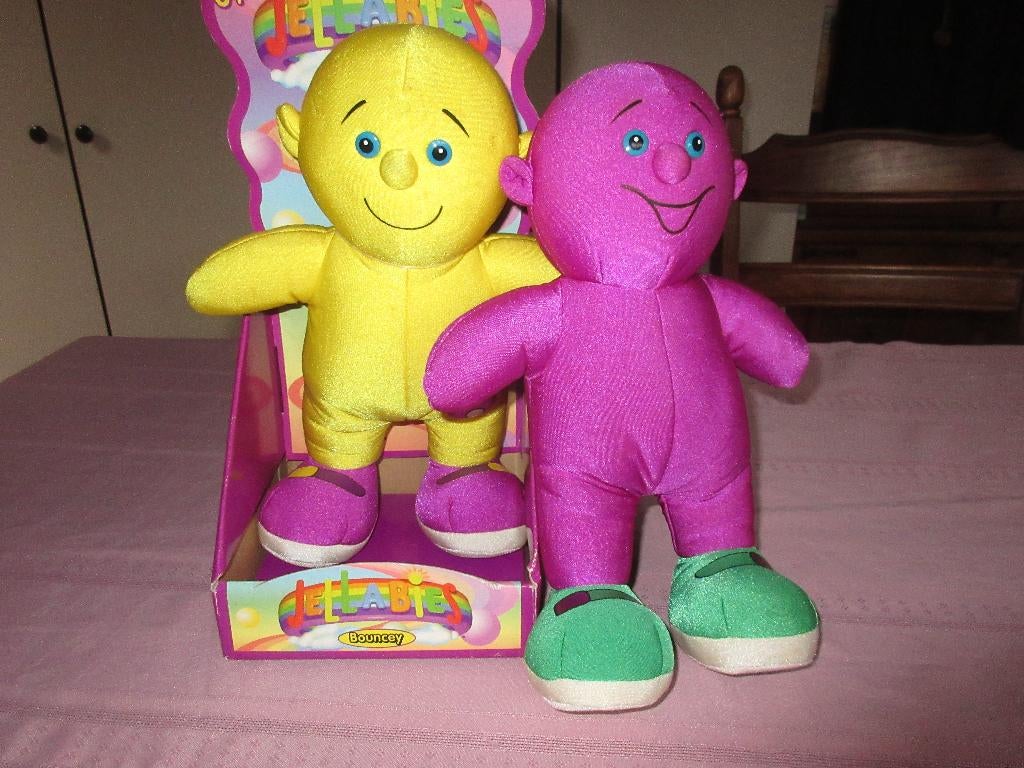 Vintage, wie kent er nog de jellabie's uit de jaren 1990, Ophalen, Zo goed als nieuw, Overige typen