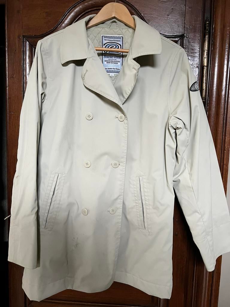 Gevoerde regenjas Banana Moon XL, Ophalen, Zo goed als nieuw, Maat 46/48 (XL) of groter, Wit