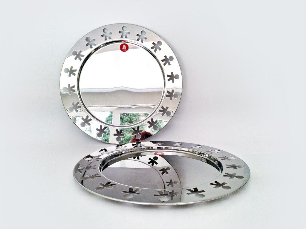 Set de plateaux King Kong d'Alessi, Enlèvement ou Envoi, Utilisé, Rond, Métal