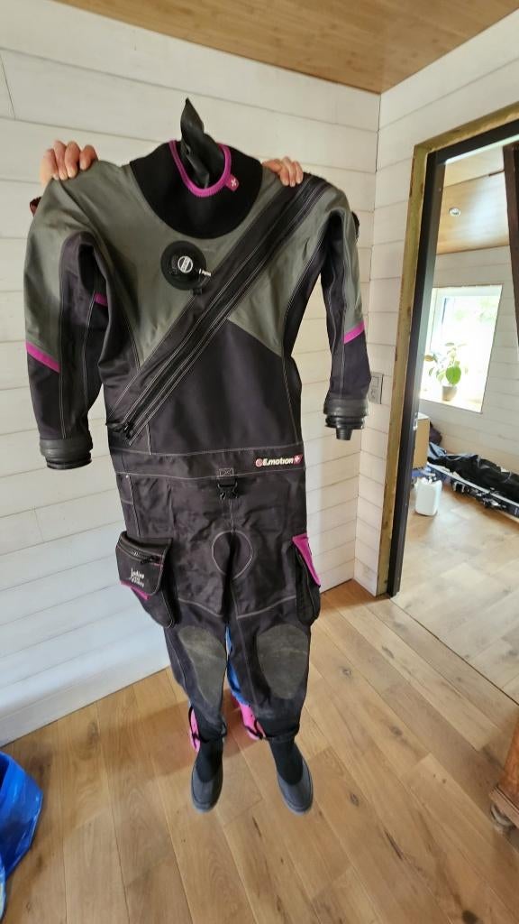 Combinaison de plongée étanche, Ophalen, Zo goed als nieuw, Duikpak