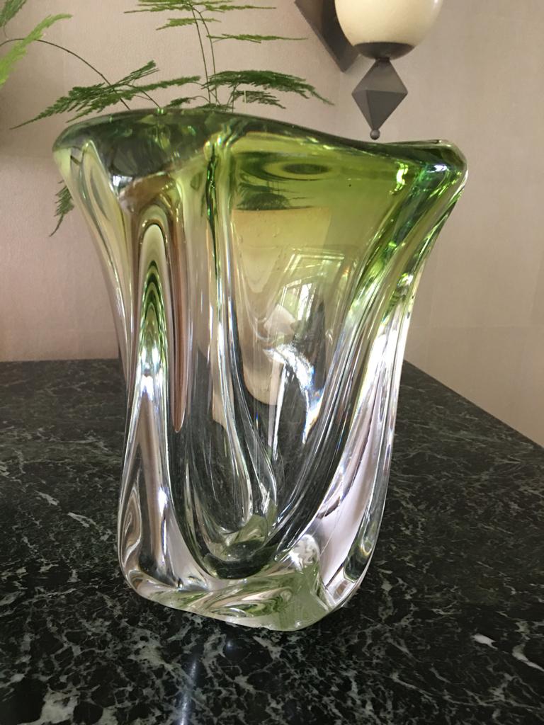 Vase Art Déco VSL, modèle Wave, Antiquités & Art, Enlèvement ou Envoi