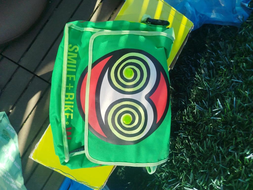 Wonderful SMILE + BIKE bag messengerbag schoulderb from Walt, Tickets en Kaartjes