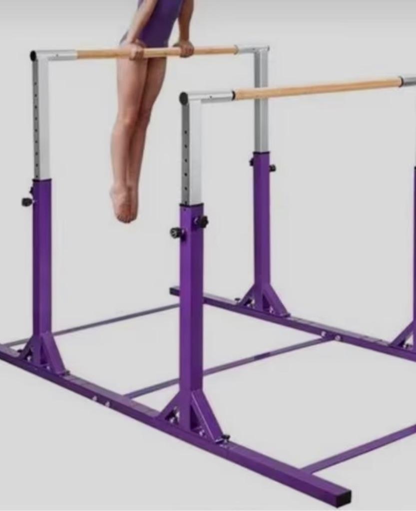 Barres parallèles gymnastique enfant 70€ (prix neuf 300€), Enlèvement, Comme neuf, Matériel