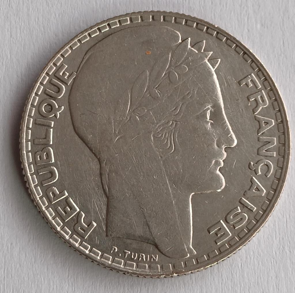 680% Franse zilveren munten van 20 Fransen. Doe een bod, Postzegels en Munten, Ophalen, Zilver