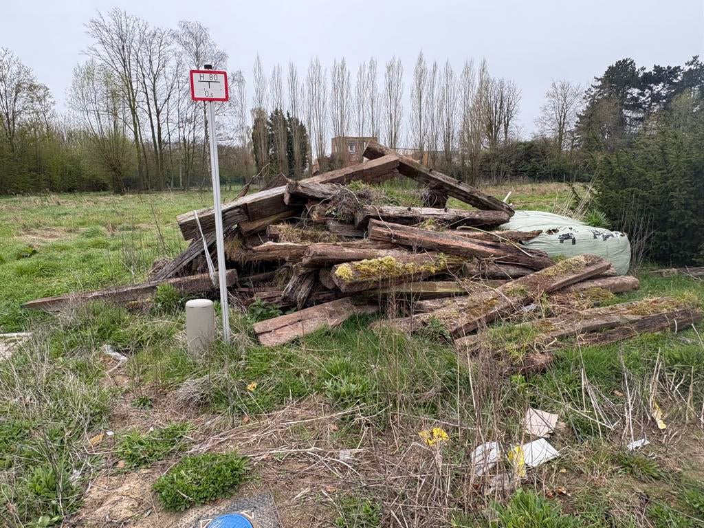 Gratis treinbilzen, Tuin en Terras, Ophalen
