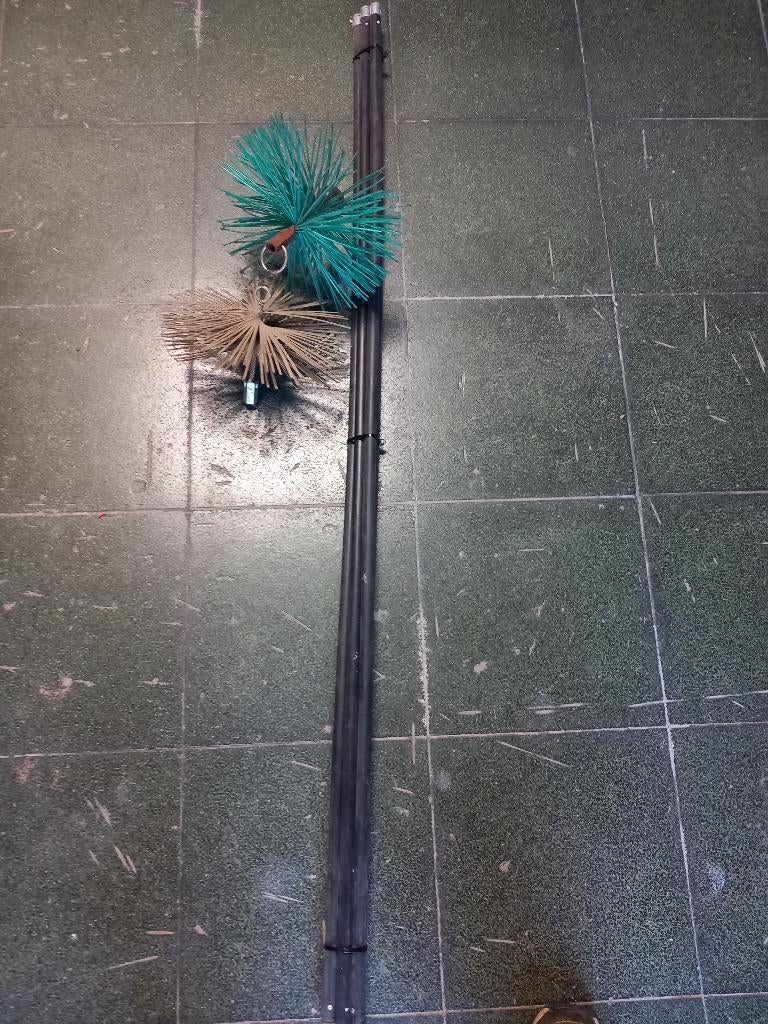 kit de nettoyage de brosses à cheminée, Enlèvement, Comme neuf