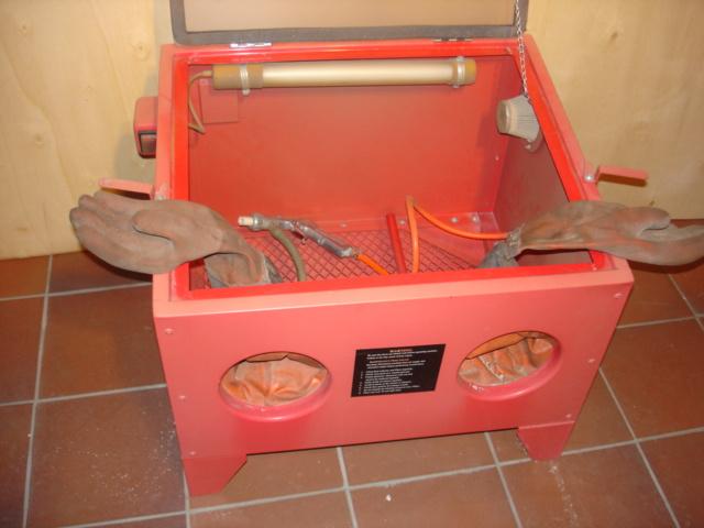 zandstraalcabine, Ophalen, Zo goed als nieuw, Overige typen