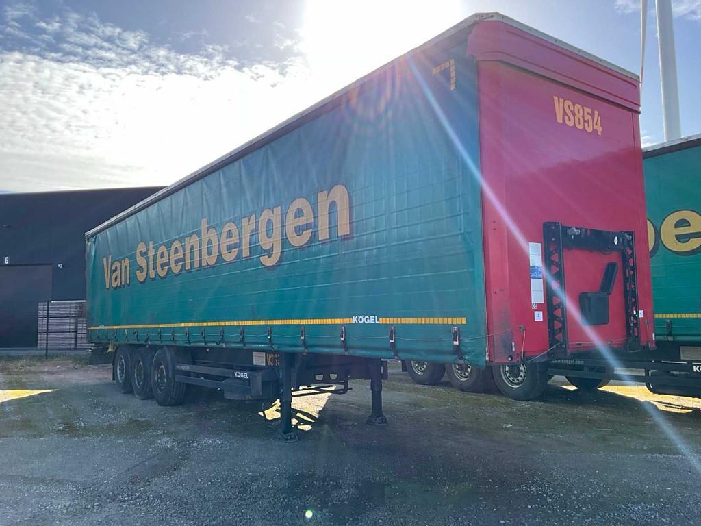Semi-remorque KÖGEL SN 24 Curtainsider 2019, Autos, Camions, Entreprise, Remorques et Semi-remorques, Autres carburants