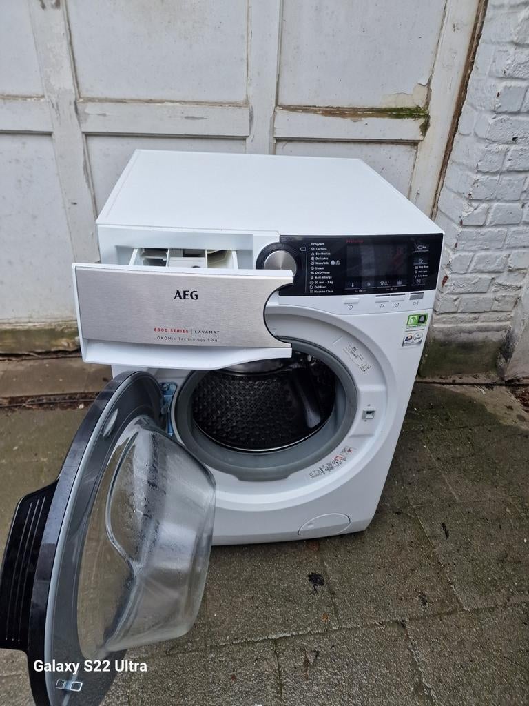 Lave linge AEG 9kg fonctionne très bien, Electroménager