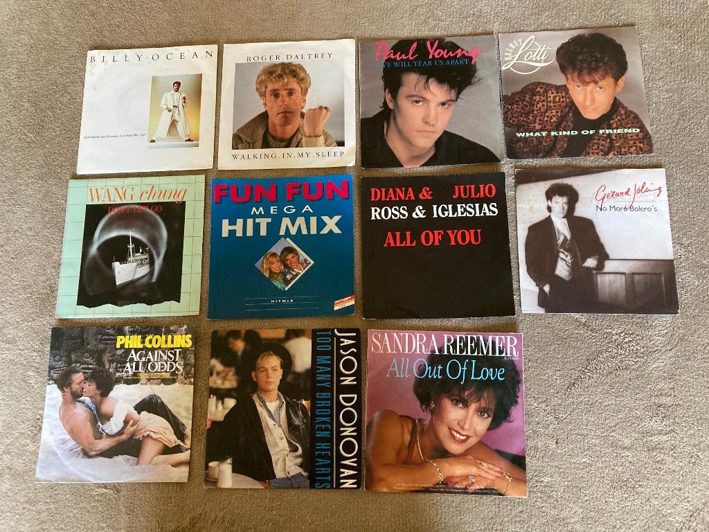 Single's te koop (2 euro per single), Ophalen of Verzenden, Zo goed als nieuw, Single