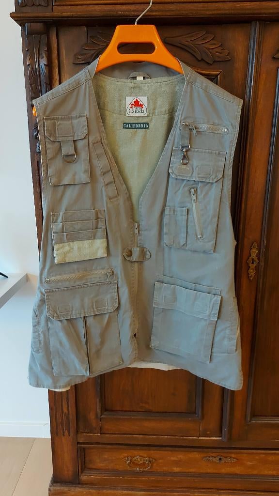 Veste de safari pour femmes - Trans Canada - Taille M, Taille 38/40 (M), Enlèvement ou Envoi, Vert, Trans canada