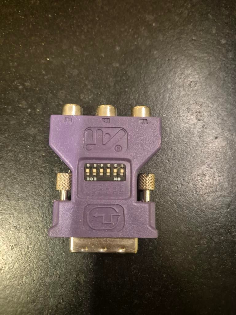 ​ATI DVI naar Component (YPbPr) Adapter met DIP-switches, Ophalen
