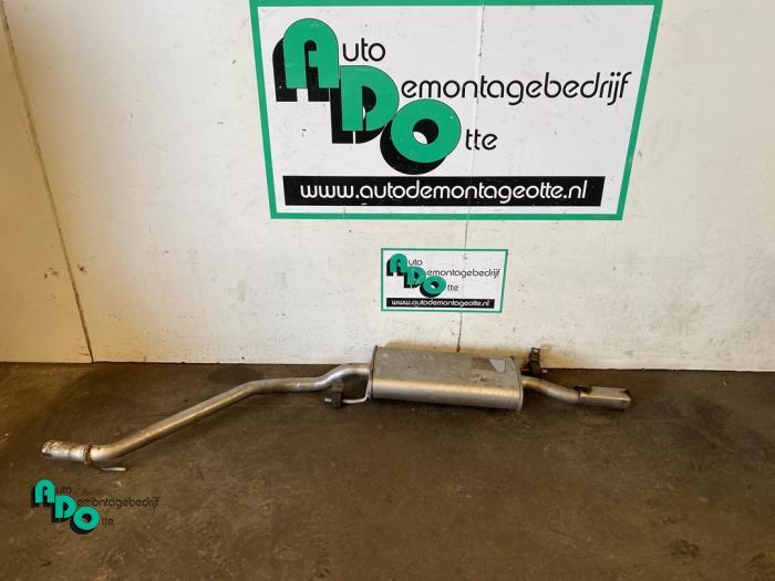 Uitlaat Einddemper van een Volkswagen Golf (Golf 91-), Auto-onderdelen, Uitlaatsystemen, Volkswagen, Gebruikt, 3 maanden garantie