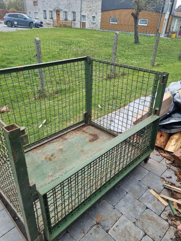 Container grillagé ( gitterbox), Bricolage & Construction, Conteneurs, Enlèvement