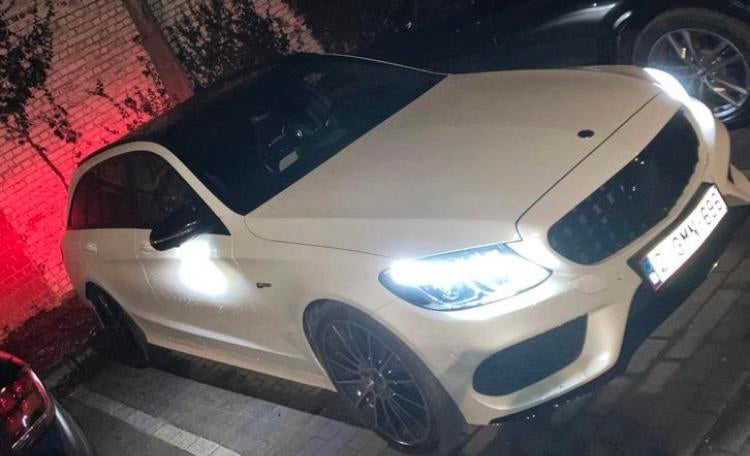 Mercedes C43 AMG, Auto's, Automaat, Euro 6, Wit, Leder