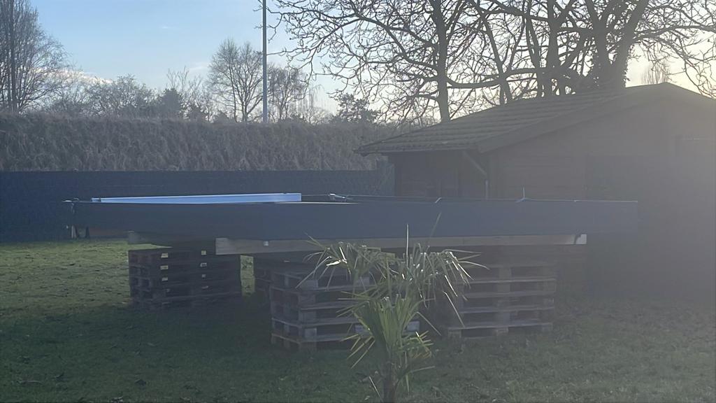 Veranco overkapping, Tuin en Terras, Ophalen, Zo goed als nieuw, Veranda