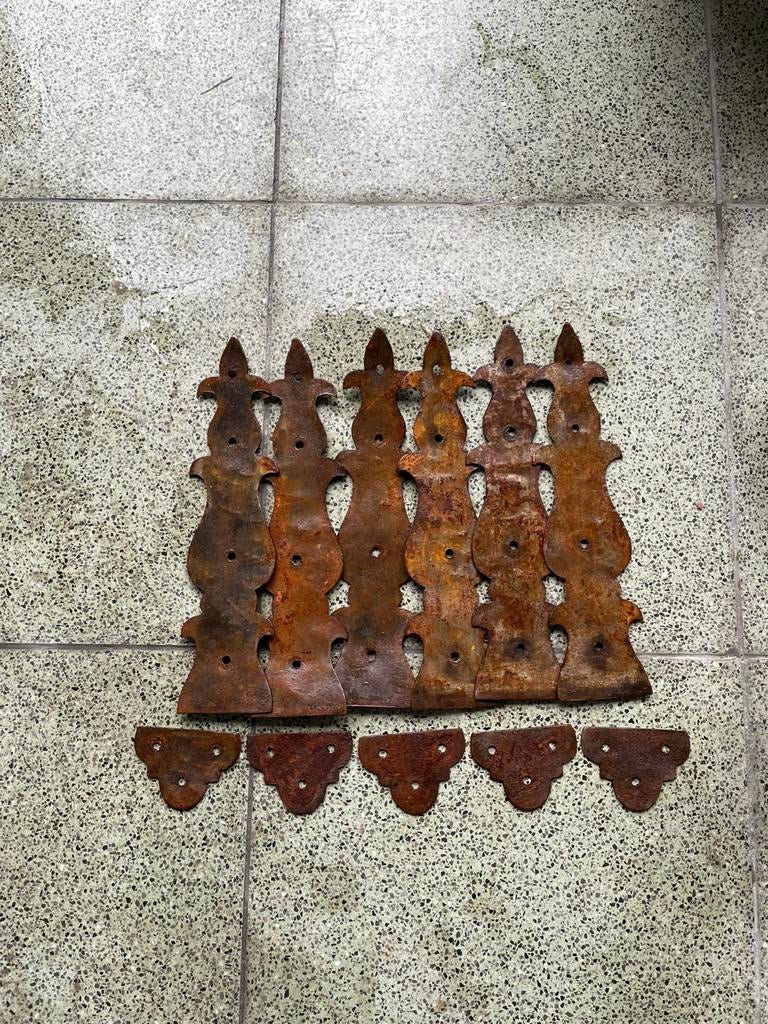 Antiek deurbeslag, Ophalen, Gebruikt