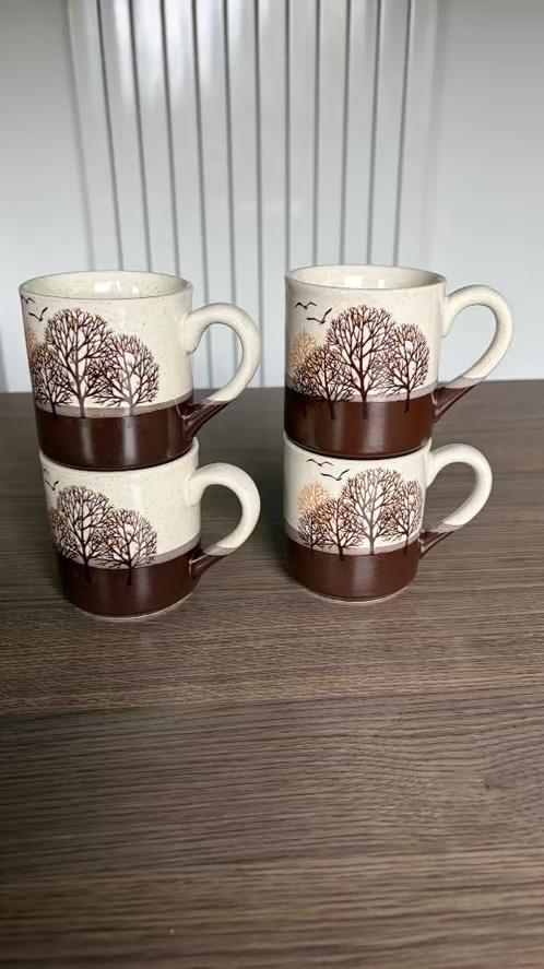 Sachets de café/thé en céramique vintage, Enlèvement