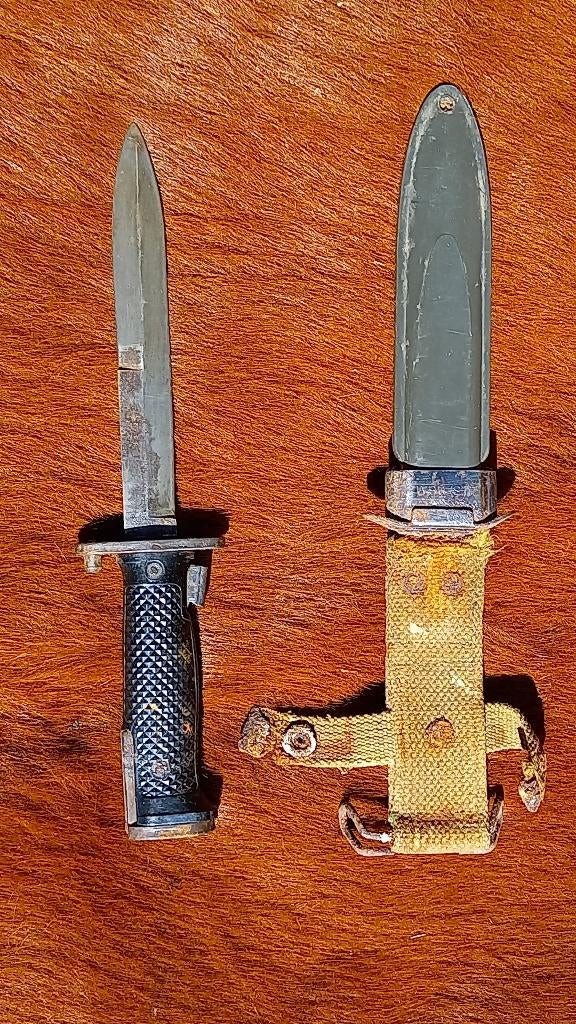 Baïonnette US M5, Collections, Enlèvement ou Envoi, Armée de terre, Couteau ou Poignard