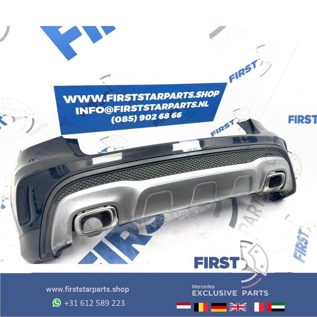 X156 W156 GLA AMG ACHTERBUMPER + DIFFUSER COMPLEET ORIGINEEL, Gebruikt, -, Ophalen of Verzenden, Achter