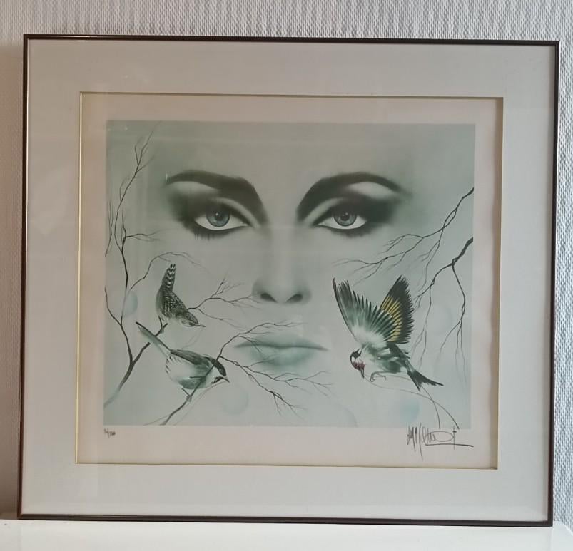 Lithographie signée et numérotée + certificat Luc Genot, Antiquités & Art, Enlèvement