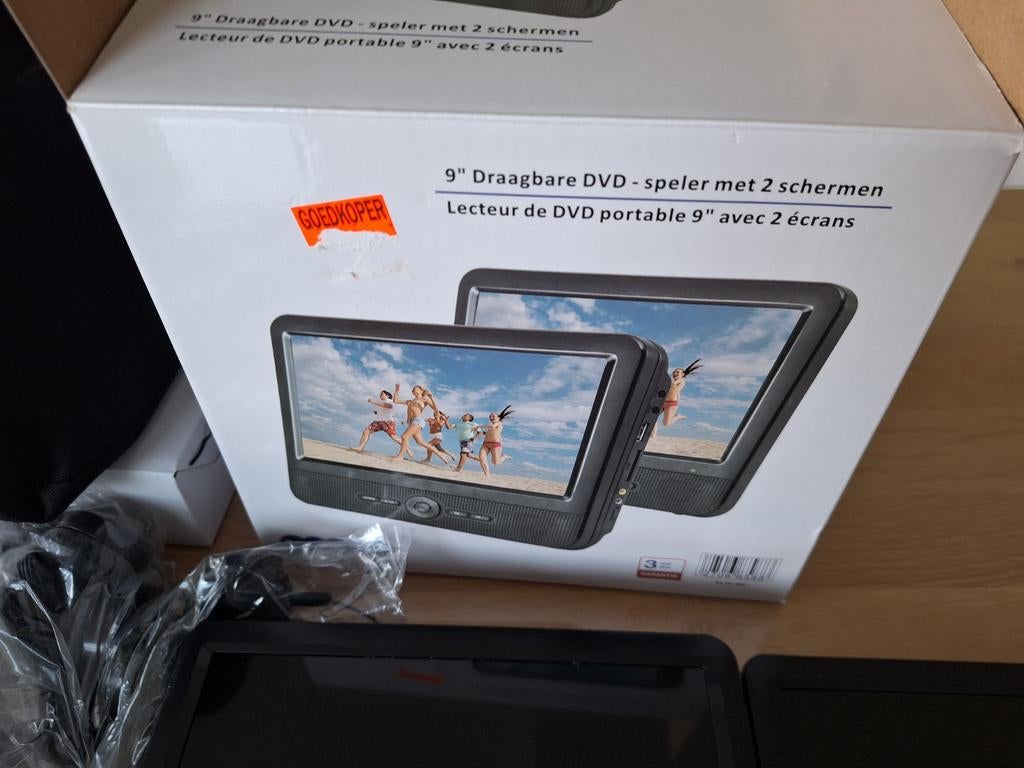 Draagbare dvd speler icon mp3 usb, Audio, Tv en Foto, Ophalen of Verzenden