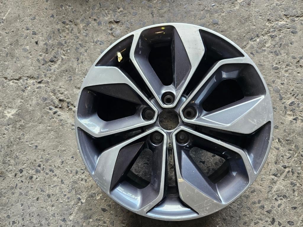 2 jantes Renault Megane 3 GrandTour - 17 pouces - 5 boulons, Enlèvement ou Envoi, Renault