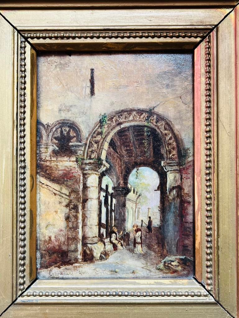 Croegaert Van Bree, 1818 - 1897 - 39 euros, Antiquités & Art, Art | Peinture | Classique, Enlèvement ou Envoi