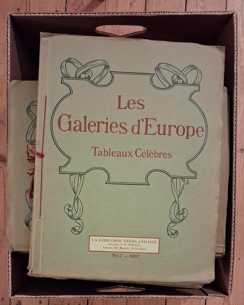 LES GALERIES D'EUROPE. Tableaux célèbres - L.H. Smeding, Antiquités & Art, Antiquités | Livres & Manuscrits, Enlèvement ou Envoi
