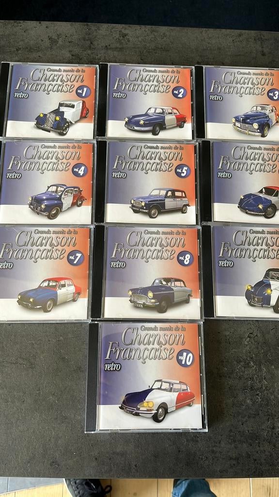 Grand Succes de la chanson Francaise Retro (10CD), Ophalen of Verzenden, Zo goed als nieuw