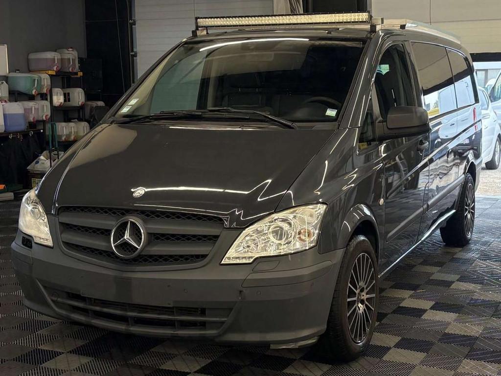 Mercedes-Benz Vito 3.0 CDI V6 AUTOMAAT DUBBELE CABINE 6-ZITP, Automaat, Gebruikt, 2987 cc, Bedrijf