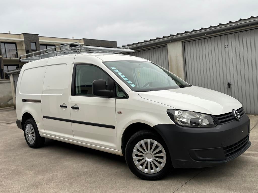 Volkswagen Caddy - 1.6 Diesel - 76 000 Km - Gekeurd, Auto's, Bestelwagens en Lichte vracht, Voorwielaandrijving, Stof, Zwart, Volkswagen