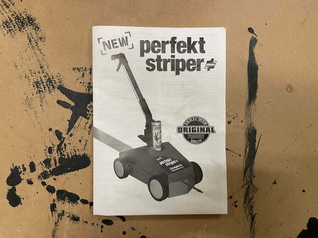Ampere perfect striper, Doe-het-zelf en Bouw, Ophalen, Geel, Nieuw, Verf