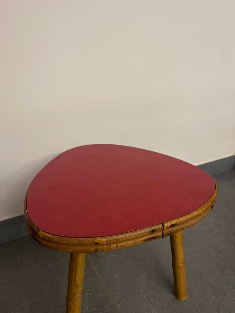 Vintage bijzettafeltje jaren 70 / plantentafeltje, Huis en Inrichting, Ophalen of Verzenden