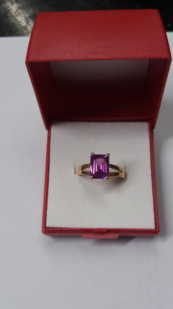 Bague or jaune 18 ct, Bijoux, Sacs & Beauté, Bagues, Neuf, Or, Femme, Jaune