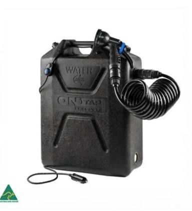 ARB portable camping shower 22l (black), Caravanes & Camping, Accessoires de camping, Neuf, -, -, -