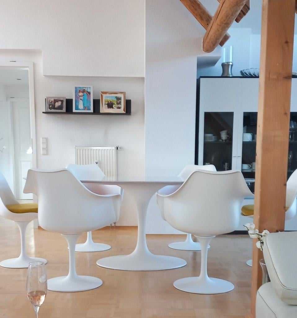 Mid-century tulipe tafels eero saarinen stoelen tulipe, Ophalen of Verzenden