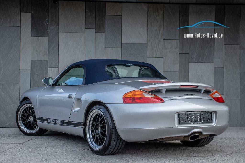 Porsche Boxster 986 2.5i Tiptronic S Cabrio / HISTORIEK, Auto's, Porsche, Achterwielaandrijving, 264 g/km, Cabriolet, Leder