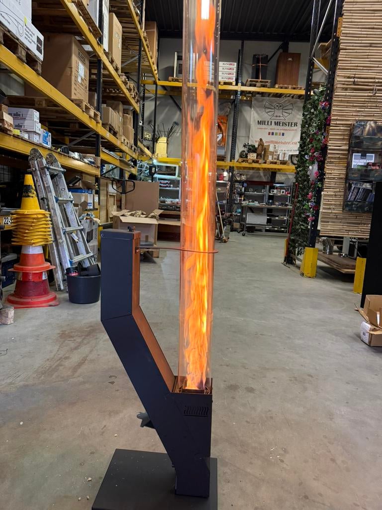 Palletkachel Verandaheater, Ophalen of Verzenden, Zo goed als nieuw