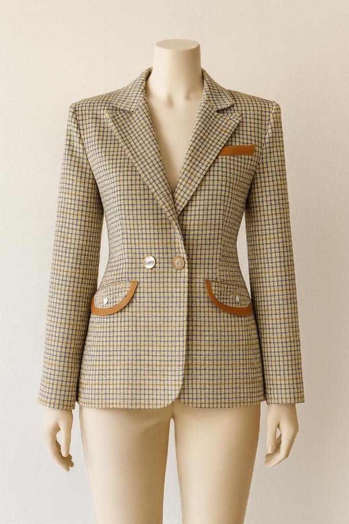 Rich & Royal elegante blazer maat 34/36, Kleding | Dames, Beige, Rich & Royal, Ophalen of Verzenden, Zo goed als nieuw