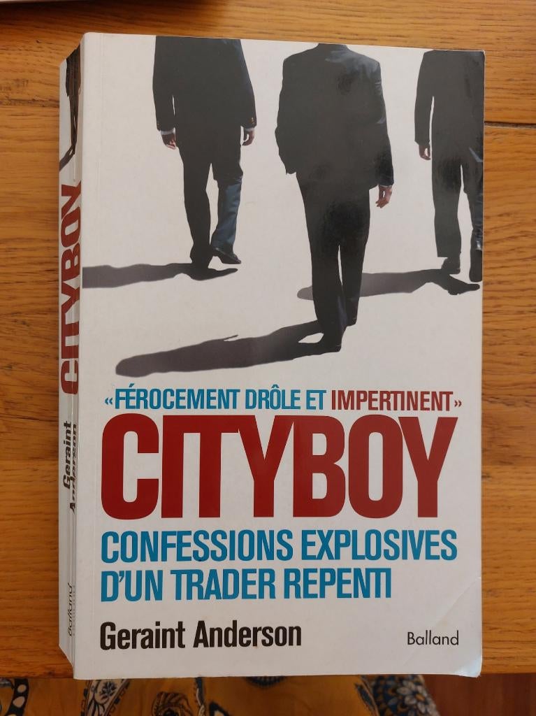 Cityboy - Geraint Anderson (grand format), Livres, Enlèvement, Utilisé, Amérique, Geraint Anderson