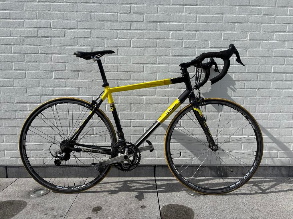 Racefiets B-twin, Fietsen en Brommers, Fietsen | Racefietsen, Ophalen, Zo goed als nieuw