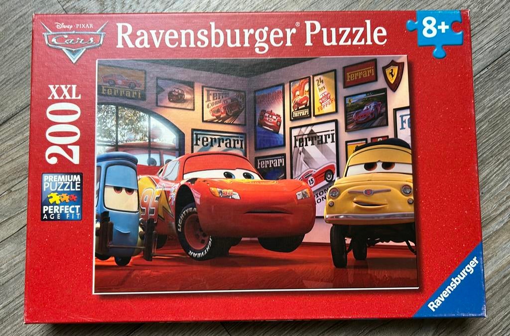 Puzzel cars 200 stukken, Ophalen, Minder dan 500 stukjes, Gebruikt, Legpuzzel