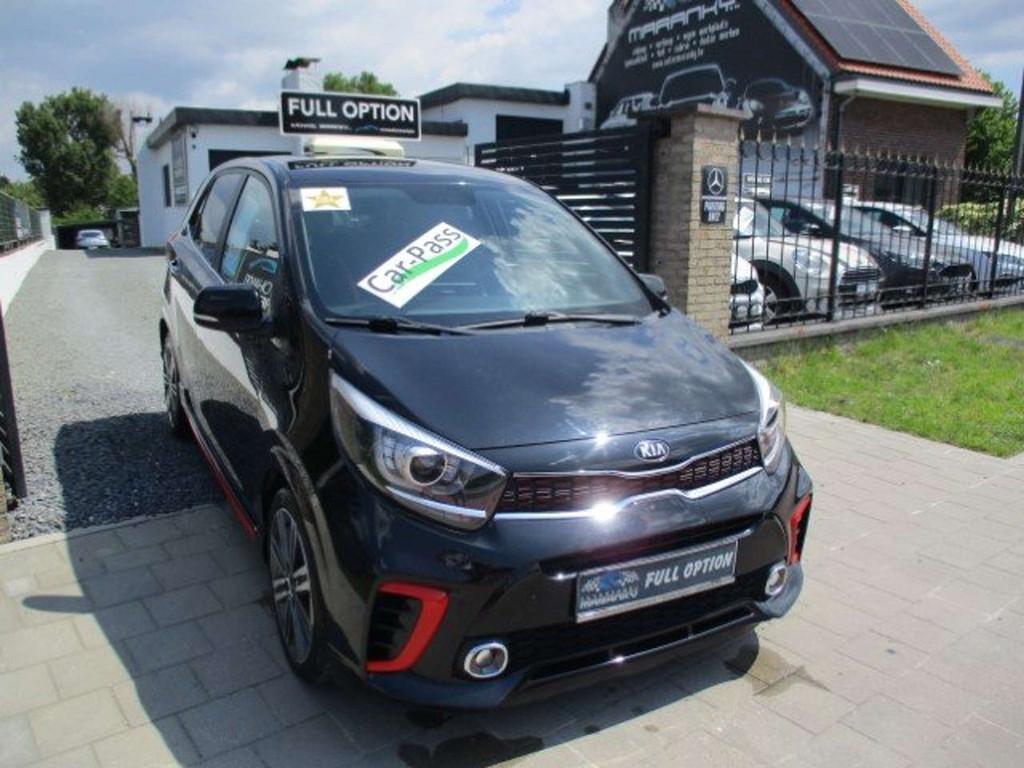 Kia Picanto 1.0i GT Line BLACK EDITION FULL OPTION NAVI LEDE, Autos, Achat, 998 cm³, Euro 6, Entreprise