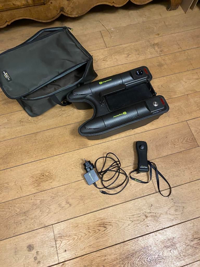 Voerboot ridgemonkey hunter 750, Ophalen, Gebruikt